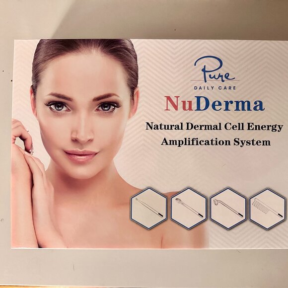 New In Box: NuDerma Portable Handheld Skin Therapy Wand Machine - Picture 6 of 7